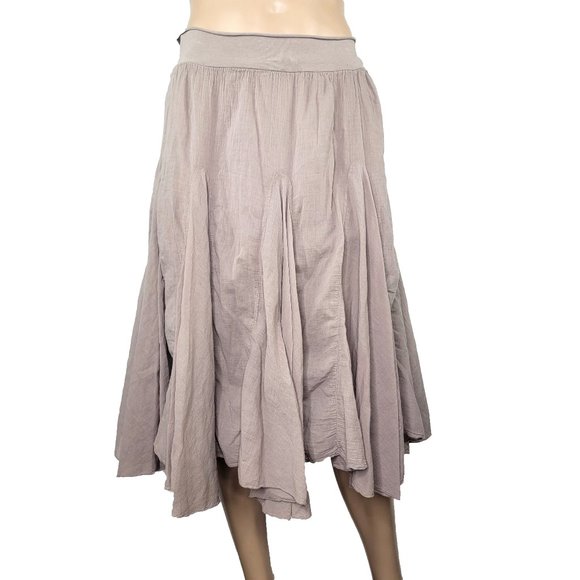 Unbranded Dresses & Skirts - Italian Boho Tan Midi Skirt